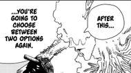 The Fire Devil talking to Denji (Image Credit: Shueisha)